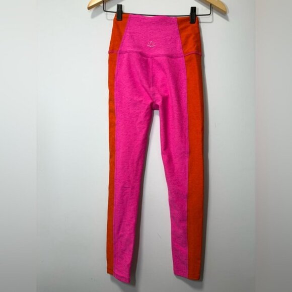 BEYOND YOGA Spacedye Vitality Colorblock High Waisted Midi Legging size S - Picture 8 of 15